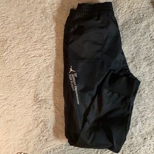 Mens Jordan black pants/ joggers